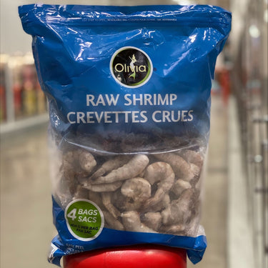 Image of Olivia Frozen Raw Shrimp 31/40, 4-Pack - 4 x 454 Grams